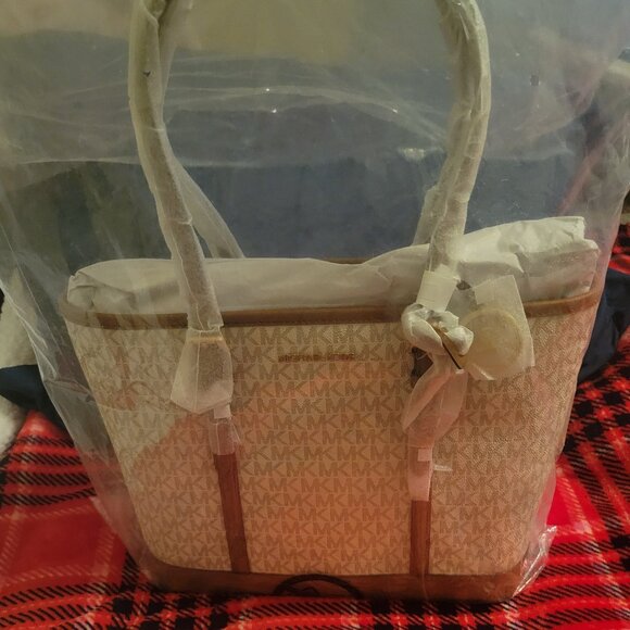 🩷 Jet Set Travel Small Logo Top-Zip Tote Bag 🩷 - Picture 9 of 9